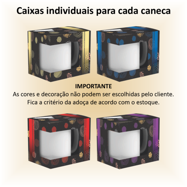 Canecas de porcelana decoradas, 290 ml, xícara, café, chá, Col3-NAMORADOS - 12 canecas - Image 2